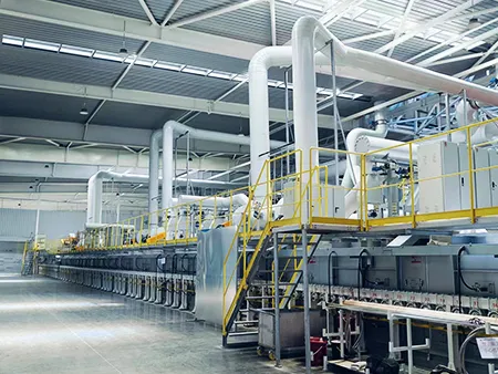 معدات المرحلة الساخنة لخط إنتاج الزجاج