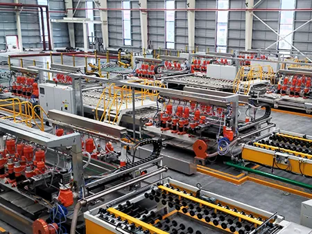 خطوط ومعدات معالجة الزجاج