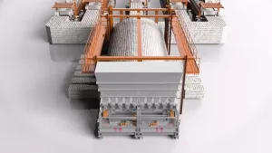 خط إنتاج الزجاج المدرفل