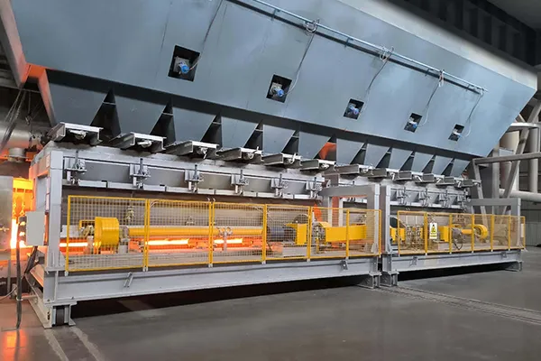 نظام تغذية فرن الصهر بالمواد الخام