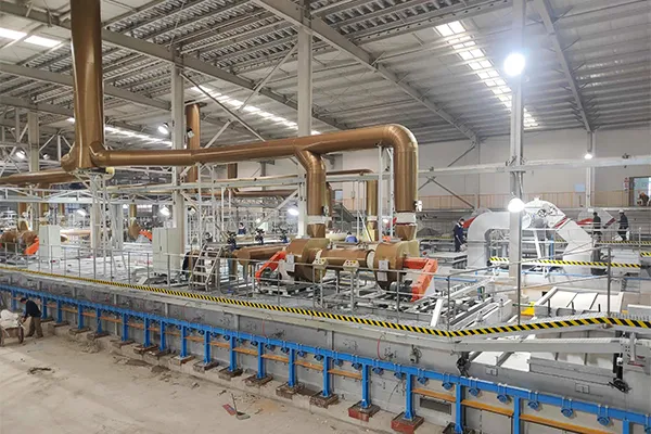 فرن التلدين للزجاج المدرفل مع سير بكرات