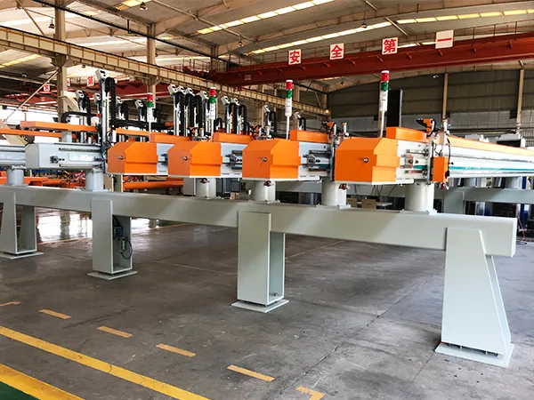 ماكينة القص العرضي الأوتوماتيكية للزجاج (قص مباشر على الخط)