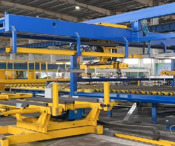 جهاز التكديس الأفقي للألواح الزجاجية