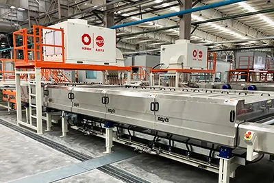 ماكينة أوتوماتيكية أفقية لغسل ألواح الزجاج الشمسي