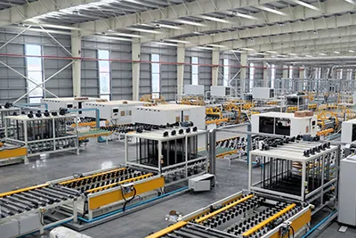 نظام نقل الألواح الزجاجية المسطحة