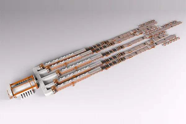 خط إنتاج الزجاج المدرفل